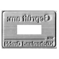 Ersatzstempelplatte Trodat 5480 Ersatzstempelplatte Trodat 5480