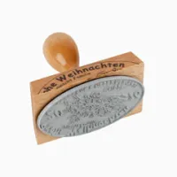 Holzstempel 80x50 mm oval Holzstempel 80x50 mm oval